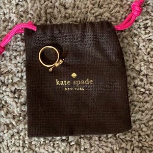 Kate Spade “Skinny Mini” bow ring